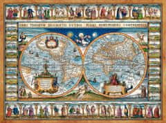 Castorland Puzzle Világtérkép 1639, 2000 darab