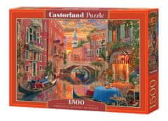 Castorland Puzzle Romantikus este Velencében 1500 darab