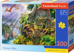 Castorland Dinosaur Valley Puzzle 200 darabos puzzle