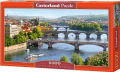Castorland Puzzle Moldvai hidak 4000 darab