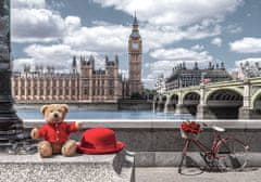 Castorland Puzzle Kis utazó Londonban 500 darabos puzzle