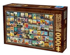 D-Toys utazási puzzle 1000 darab