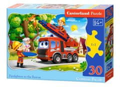 Castorland Puzzle Tűzoltók 30 darab