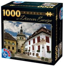 D-Toys Puzzle Sighisoara, Románia 1000 darab