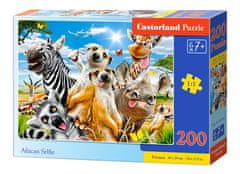 Castorland afrikai szelfi puzzle 200 darab