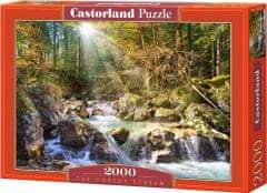 Castorland Puzzle Folyó az erdőben 2000 darab