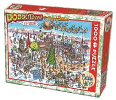 Cobble Hill DoodleTown Puzzle: A karácsony tizenkét napja 1000 db