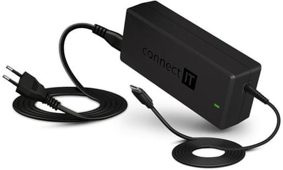 Connect IT MacPower univerzális laptop adapter USB-C, PD 65 W