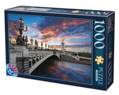 D-Toys puzzle Alexander híd, Párizs 1000 darab