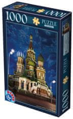 D-Toys Puzzle Vaszil az áldott templom, Moszkva 1000 db