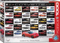 EuroGraphics Puzzle Evolution of Corvette 1000 darabos puzzle
