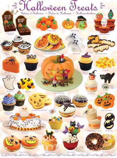 EuroGraphics Halloween Candy Puzzle 1000 darabos puzzle