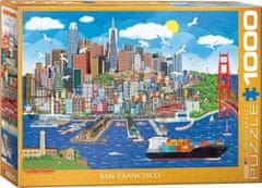 EuroGraphics San Francisco puzzle 1000 darab