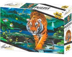 Prime 3D Puzzle Tigris a vadászaton 1000 darab