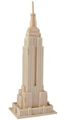 WOODEN TOY, WCK 3D puzzle Empire State Building, Fából készült játék, 3D puzzle
