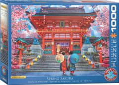 EuroGraphics Tavaszi Sakura puzzle 1000 db