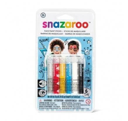 Snazaroo arcfestékek ceruzával - fiúk