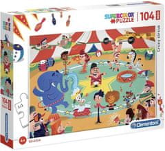 Clementoni Puzzle Maxi Crazy Circus / 104 darab Puzzle Maxi Crazy Circus / 104 darab