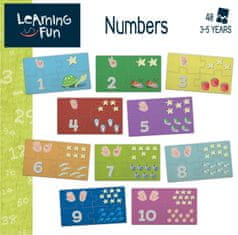 EDUCA Oktatási puzzle és játék Learning is Fun: számok