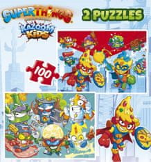 EDUCA Puzzle Superthings 2x100 darabos puzzle