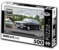 RETRO-AUTA Puzzle No. 66 Tatra 613 (1979) 500 darabos puzzle
