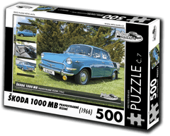 RETRO-AUTA Puzzle No. 7 Skoda 1000 MB (1966) 500 darab 500 darab