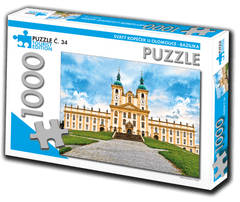 TOURIST EDITION Puzzle Szent Hegy Olomouc mellett - Bazilika 1000 darab (No.34)