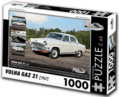 RETRO-AUTA Puzzle No. 63 Volha GAZ 21 (1967) 1000 darab 1000 darab