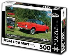RETRO-AUTA Puzzle No. 60 Skoda 110 R Coupe (1971) 500 darab 500 darab