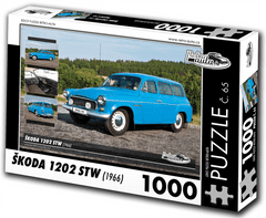RETRO-AUTA Puzzle No. 65 Škoda 1202 STW (1966) 1000 darab 1000 darab