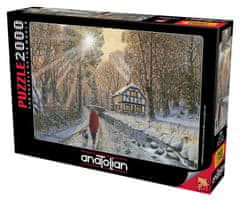 AnaTolian Puzzle Téli táj 2000 darab