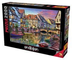 AnaTolian Puzzle Colmar Canal, Franciaország 2000 darab