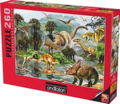 AnaTolian Puzzle Az őskori dinoszauruszok világa 260 darabos puzzle