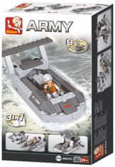 Sluban Army 9into1 M38-B0537D Landing craft 3in1