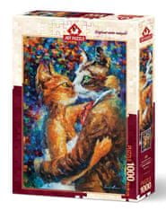 Art puzzle Puzzle Macskák szerelmes táncban 1000 darab