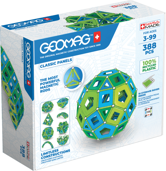 Geomag Classic Panels Masterbox Cold 388 darab