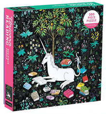 Mudpuppy Puzzle Unikornis könyvvel 500 darabos puzzle