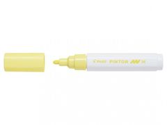 Pilot Pintor Medium akril filctoll 1,5-2,2mm - pasztell sárga