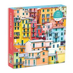 Galison Puzzle Üdvözlet Cinque Terre-ről 500 db