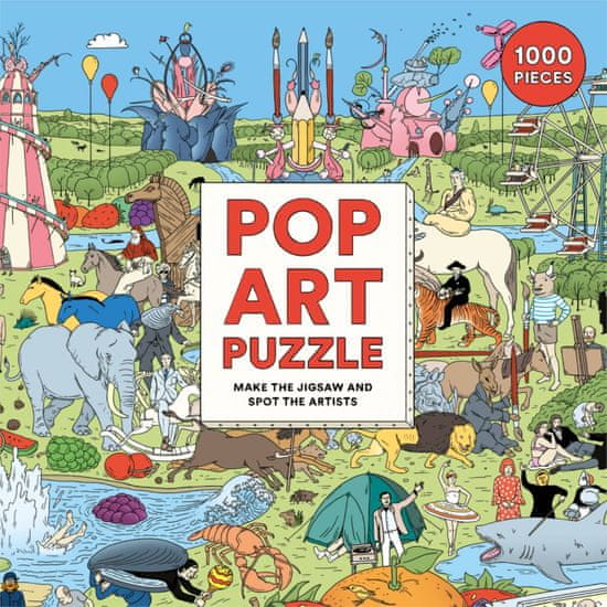 LAURENCE KING Pop Art Puzzle 1000 darab