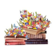 Galison Puzzle Virágos könyvek 750 darab