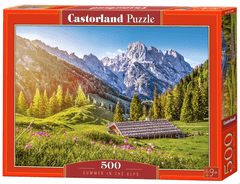 Castorland Puzzle Nyár az Alpokban 500 darabos puzzle