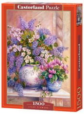 Castorland lila csokor puzzle 1500 darab