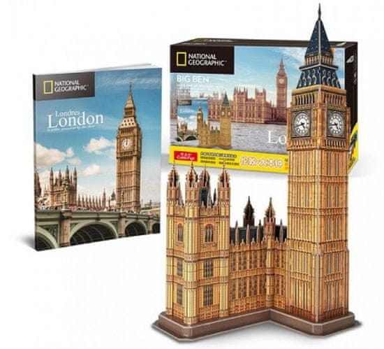 CubicFun 3D puzzle National Geographic: Big Ben 94 darab