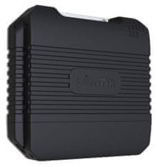 Mikrotik RouterBOARD LtAP LTE készlet, Wi-Fi 2,4 GHz b/g/n, 2/3/4G (LTE) modem, 2,5 dBi, 3x SIM foglalat, GPS, LAN, L4, L4