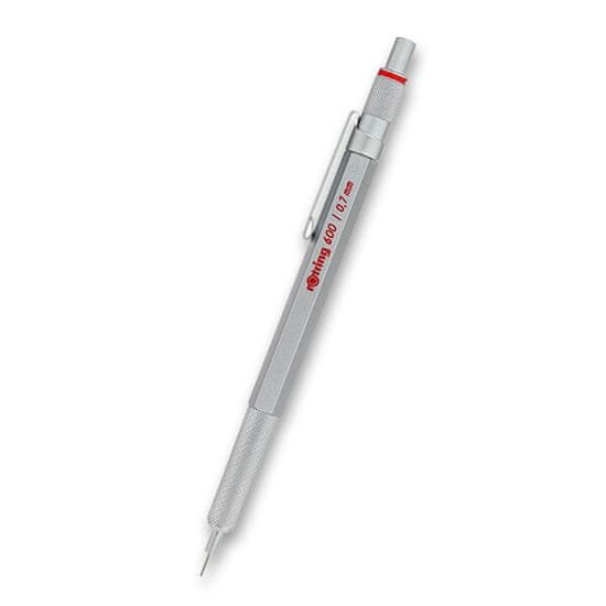 Rotring 600 Silver mikro ceruzahegyező különböző hegyszélességgel 0,7 mm