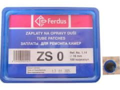 FERDUS Tapaszok ZS 0 16mm 100db/1,43/db ZS 0 16mm 100db/1,43/db