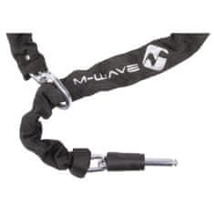 M-Wave XL keret-lakat lánccal fekete színű