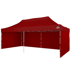 BRIMO Kerti sátor 3x6m tömör acél ollós szerkezet