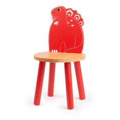 Tidlo Fából készült szék Stegosaurus